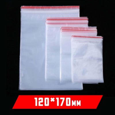 Пакет Zip Lock без бегунка 12*17 см